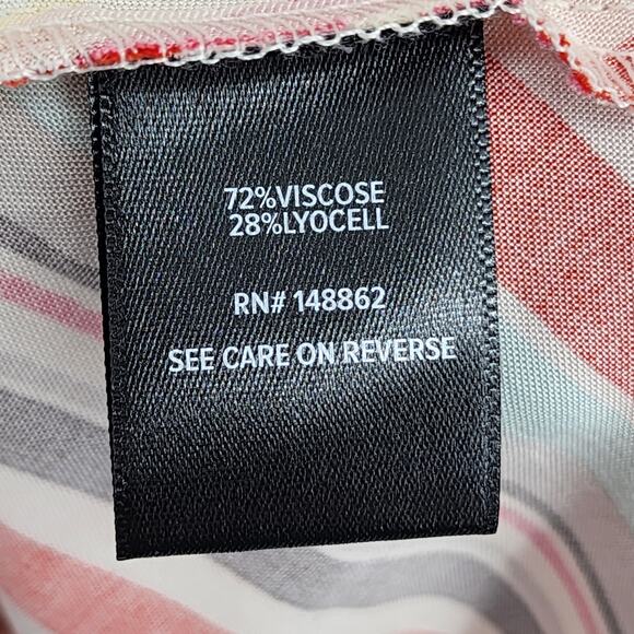 Torrid A-Line Sleeveless Halter Neckline Bold Striped Pockets Mini Dress Size 3X - Picture 4 of 6